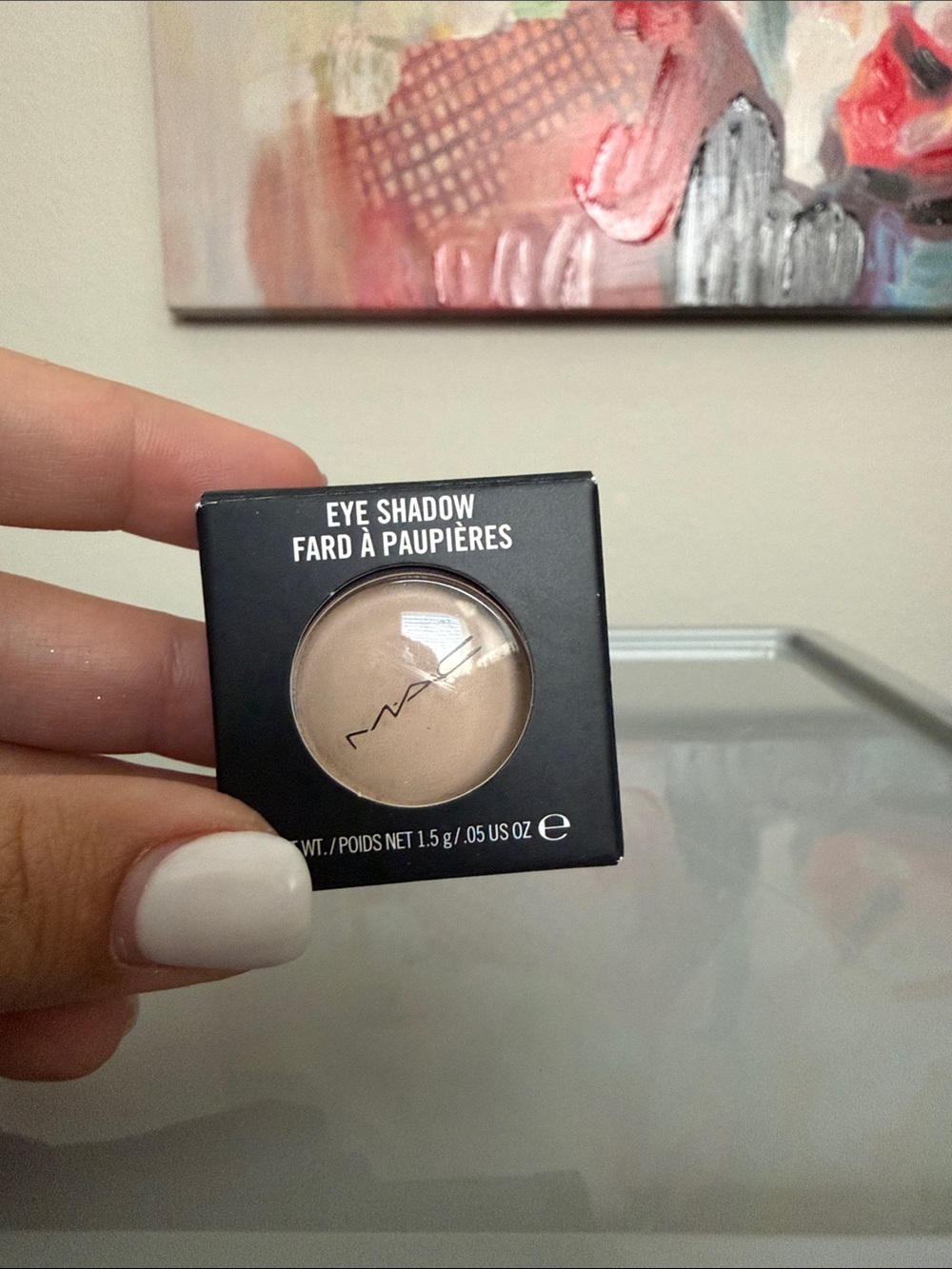 MAC Eye Shadow Brulé Brule 1.5g Full Size Neutral Beige Matte NIB